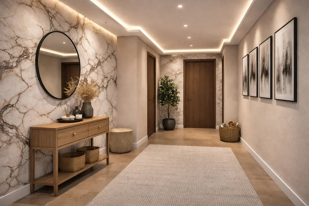 Стенен панел Marble bulgari 120*300см - DEKOR LUX STUDIO