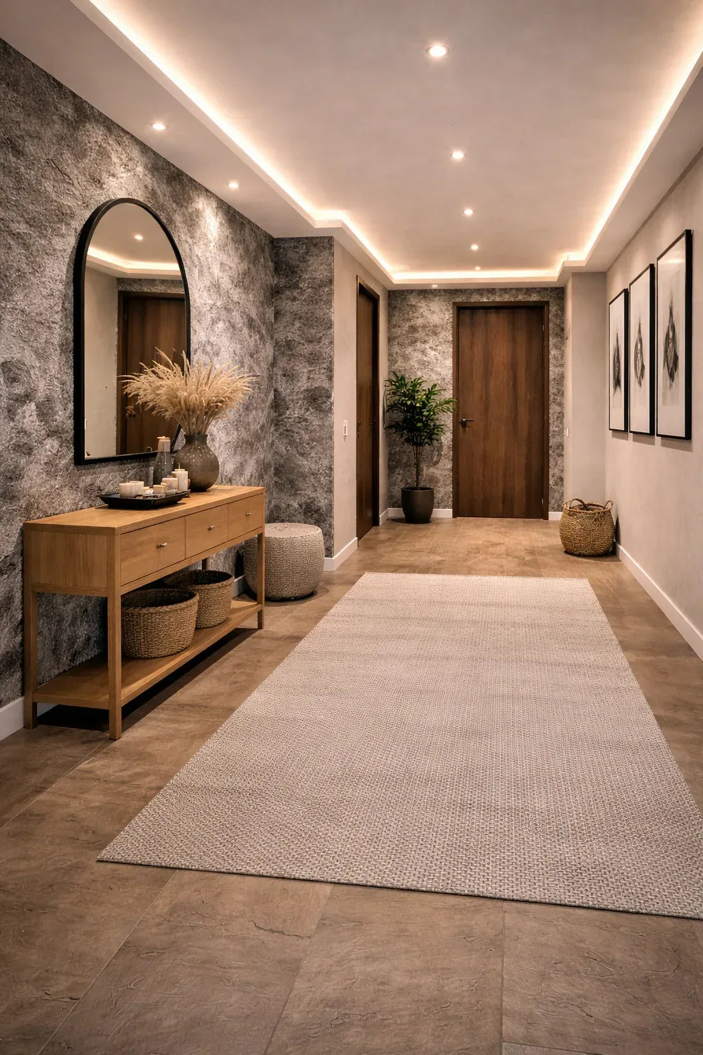 Стенен панел Rockcut dolmotic stone grey 60*280см - DEKOR LUX STUDIO