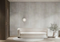 Стенен панел Wood concrete board medium grey 113*295см