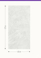Самозалепващ гъвкав панел- Мазилка Структурна хармония в Бяло 120x60 cm