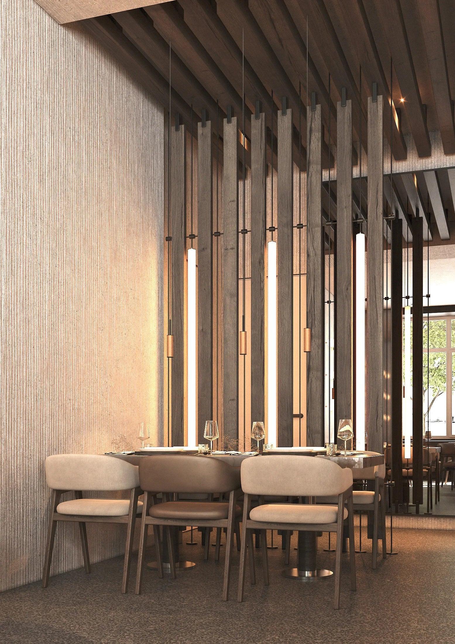 Стенен панел Round Line Stone бежов 22024 60*290 см - DEKOR LUX STUDIO