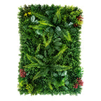 Пано изкуствена зелена декорация, Горски кът 60x40см