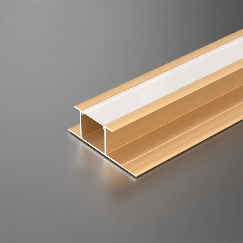 LED алуминиева H-образна свързваща лайстна за стенни панели - 3000мм