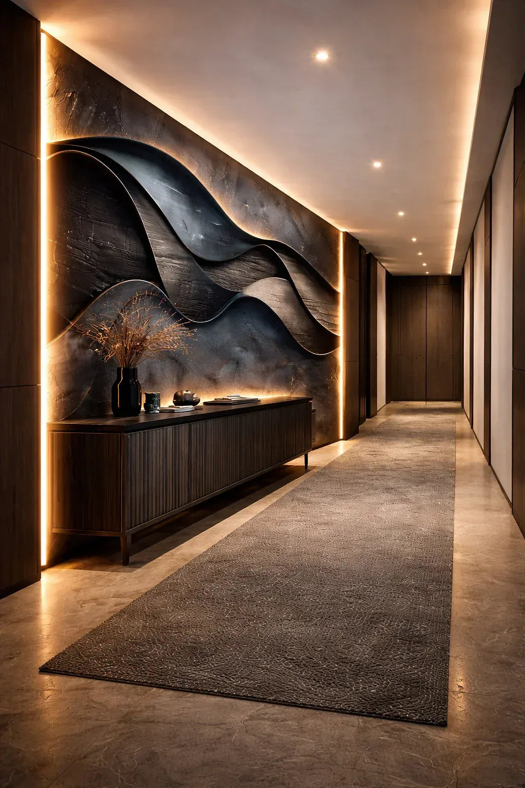 Стенен панел BAMBOO CHARCOAL I Модел: 5906I с непрекъсната или огледална шарка I UV лак - DEKOR LUX STUDIO
