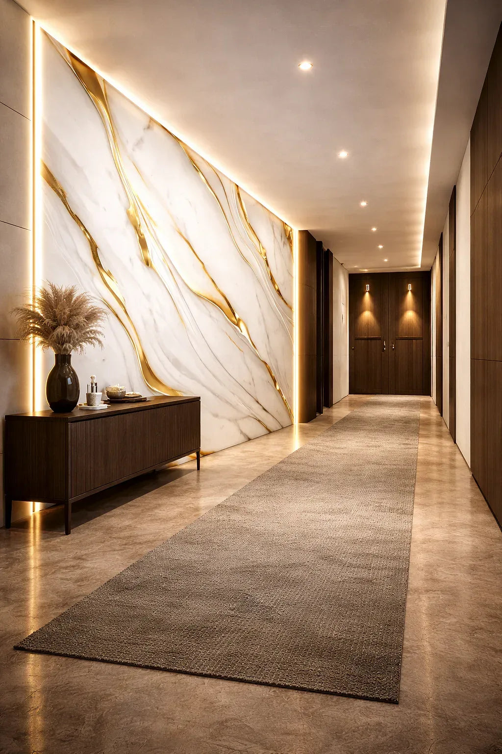 Стенен панел BAMBOO CHARCOAL I Модел: 5907I с непрекъсната или огледална шарка I UV лак - DEKOR LUX STUDIO