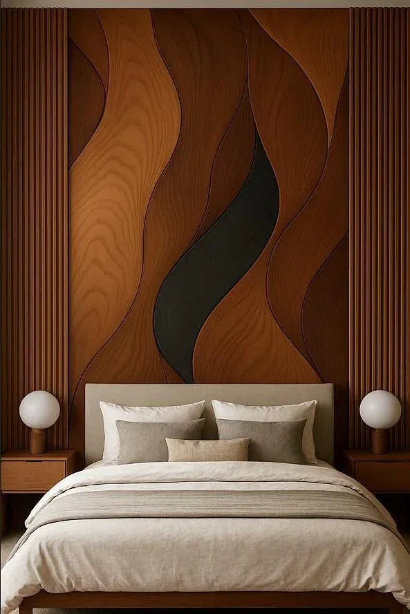 Стенен панел BAMBOO CHARCOAL модел 2312 I с UV лак - DEKOR LUX STUDIO